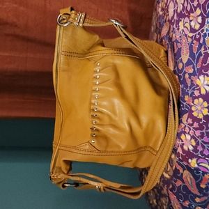 The Sak Gold Crossbody Bag